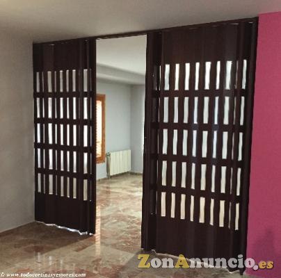 PPuertas plegables de pvc